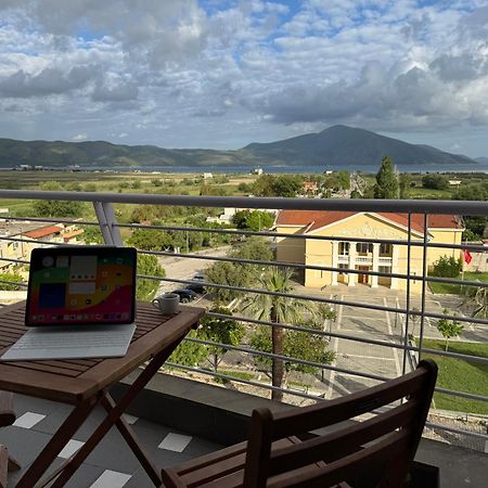 Mountain Meets Sea-Spectacular View In Orikum Apartment ภายนอก รูปภาพ