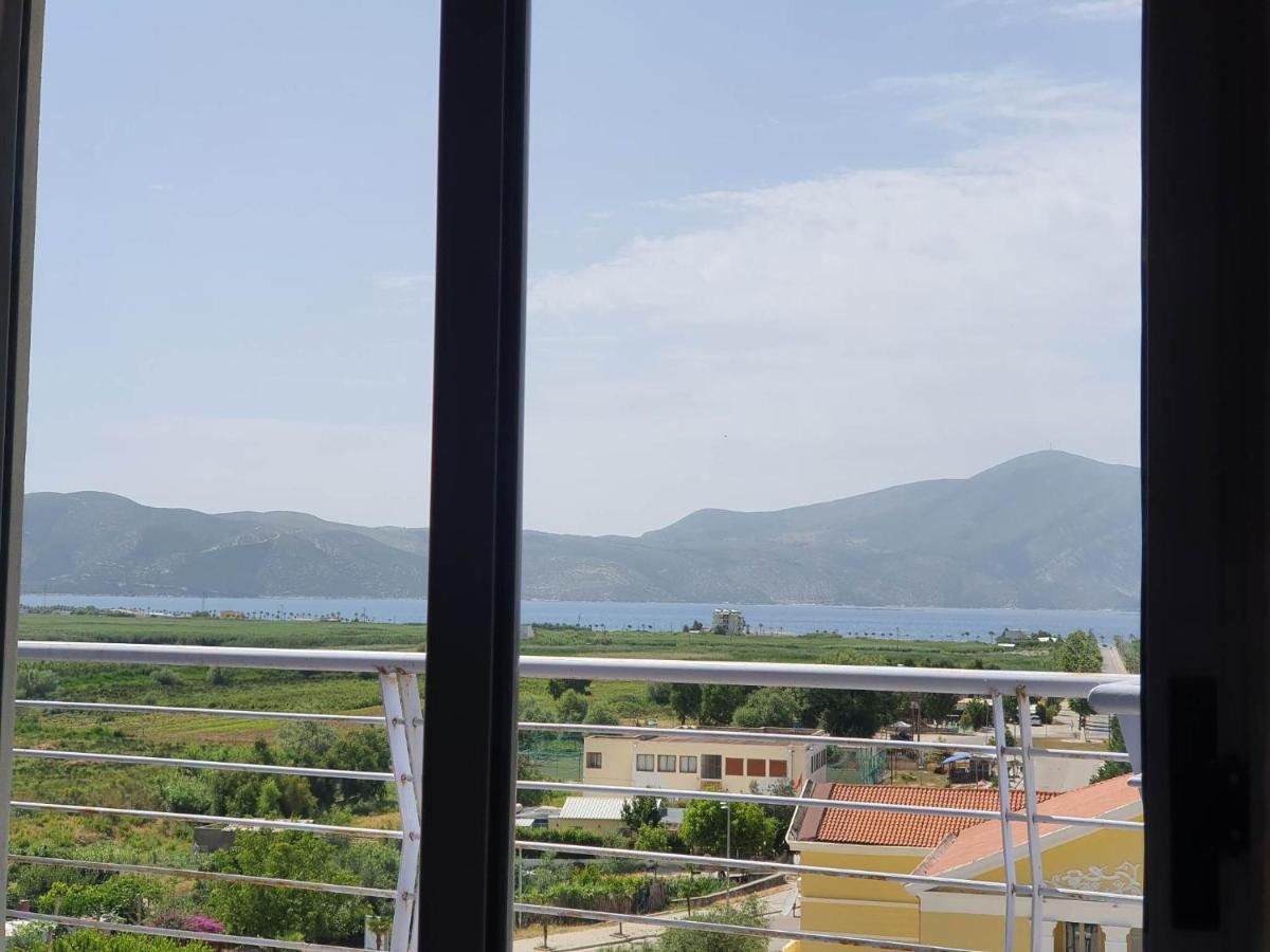 Mountain Meets Sea-Spectacular View In Orikum Apartment ภายนอก รูปภาพ