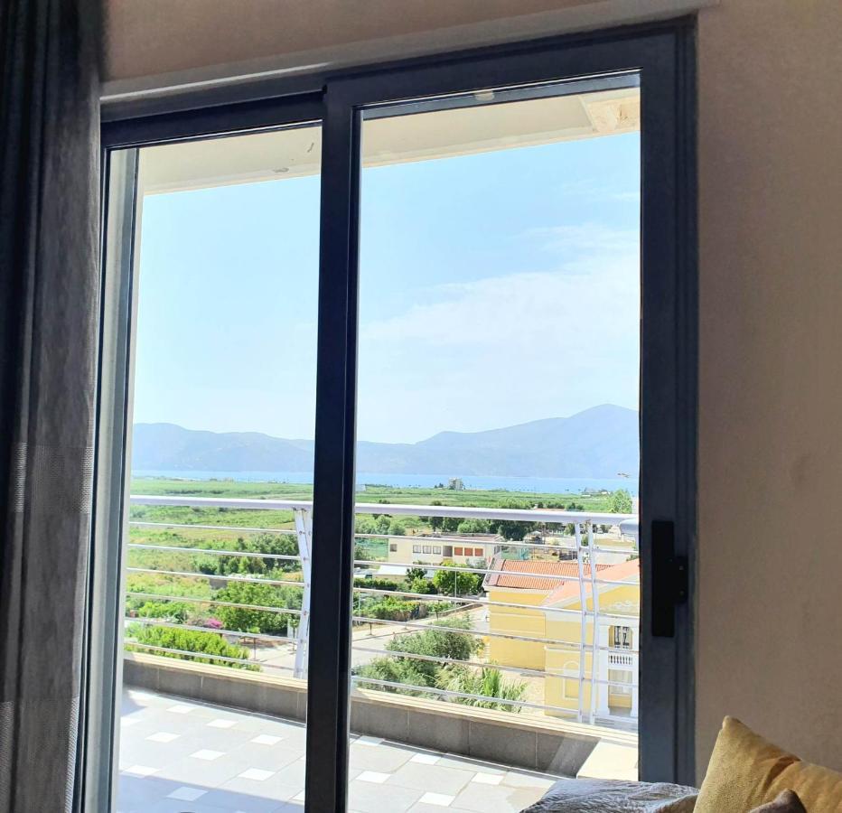 Mountain Meets Sea-Spectacular View In Orikum Apartment ภายนอก รูปภาพ